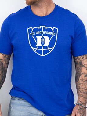 Duke Brotherhood Basketball themed T-Shirt. Adult & Kids Sizes!!